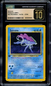 Suicune — CGC Pristine 10
