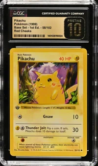 Pikachu — CGC Pristine 10