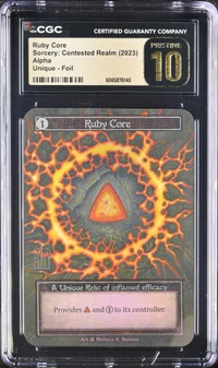 Ruby Core — CGC Pristine 10