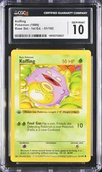 Koffing — CGC 10