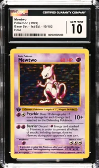 Mewtwo — CGC 10